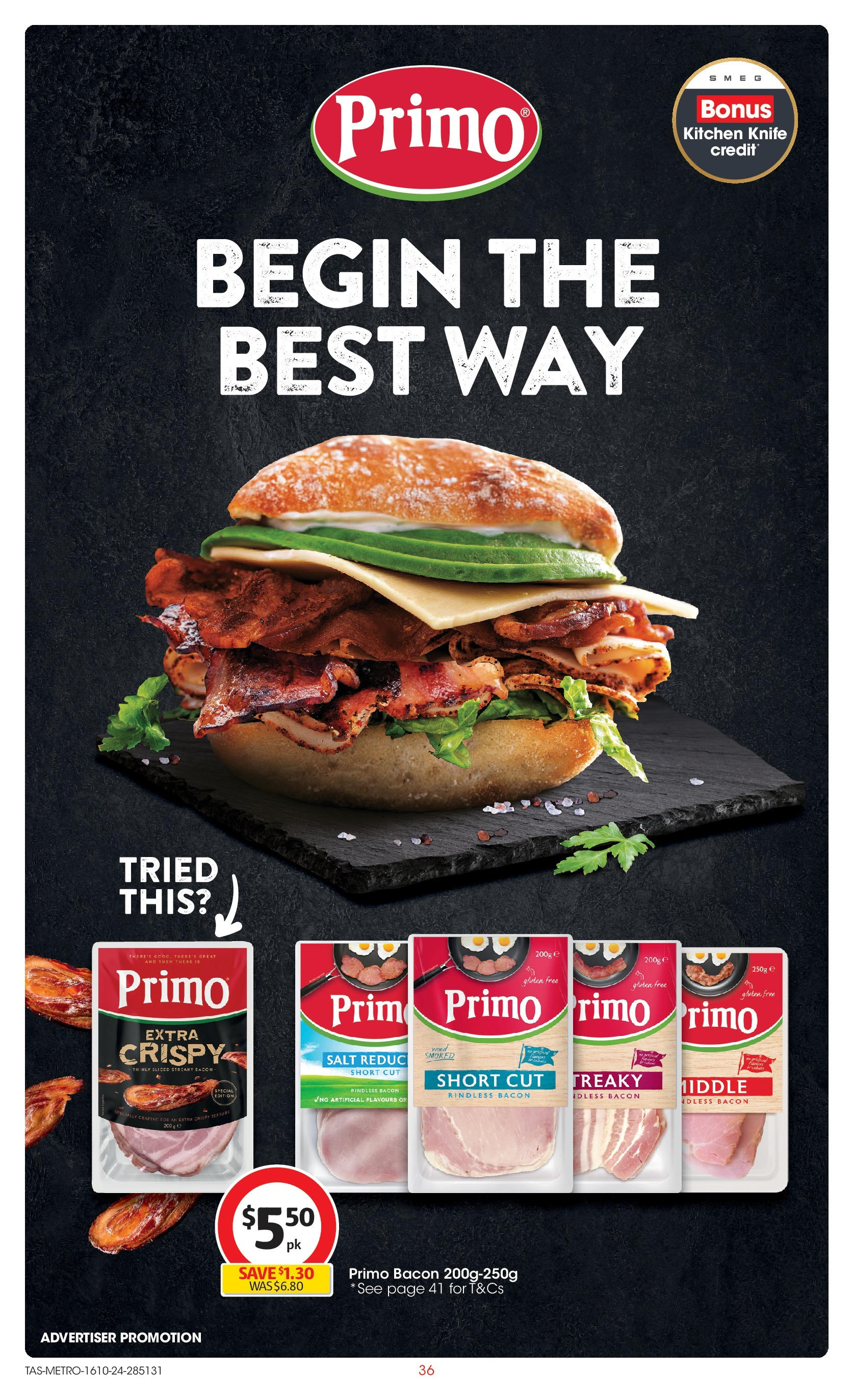 ﻿﻿Coles catalogue valid from 16/10/2024 > Online Australia | Page: 36 | Products: Bacon, Salt