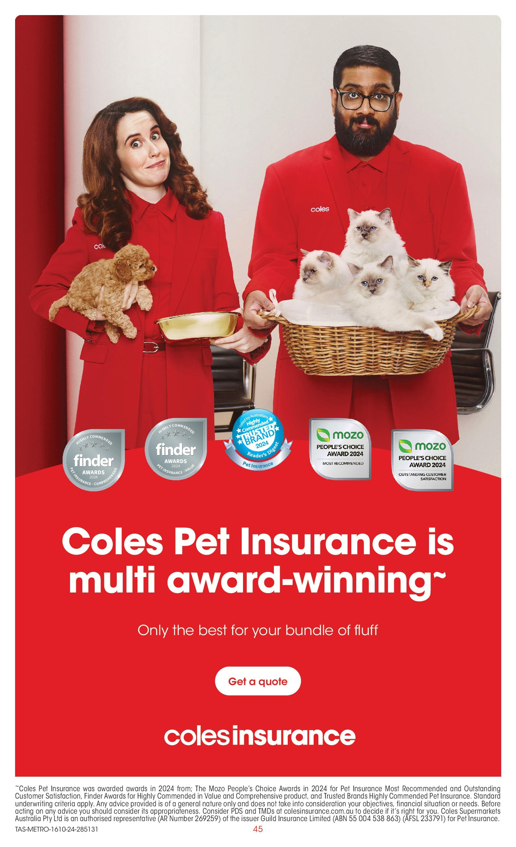 ﻿﻿Coles catalogue valid from 16/10/2024 > Online Australia | Page: 45