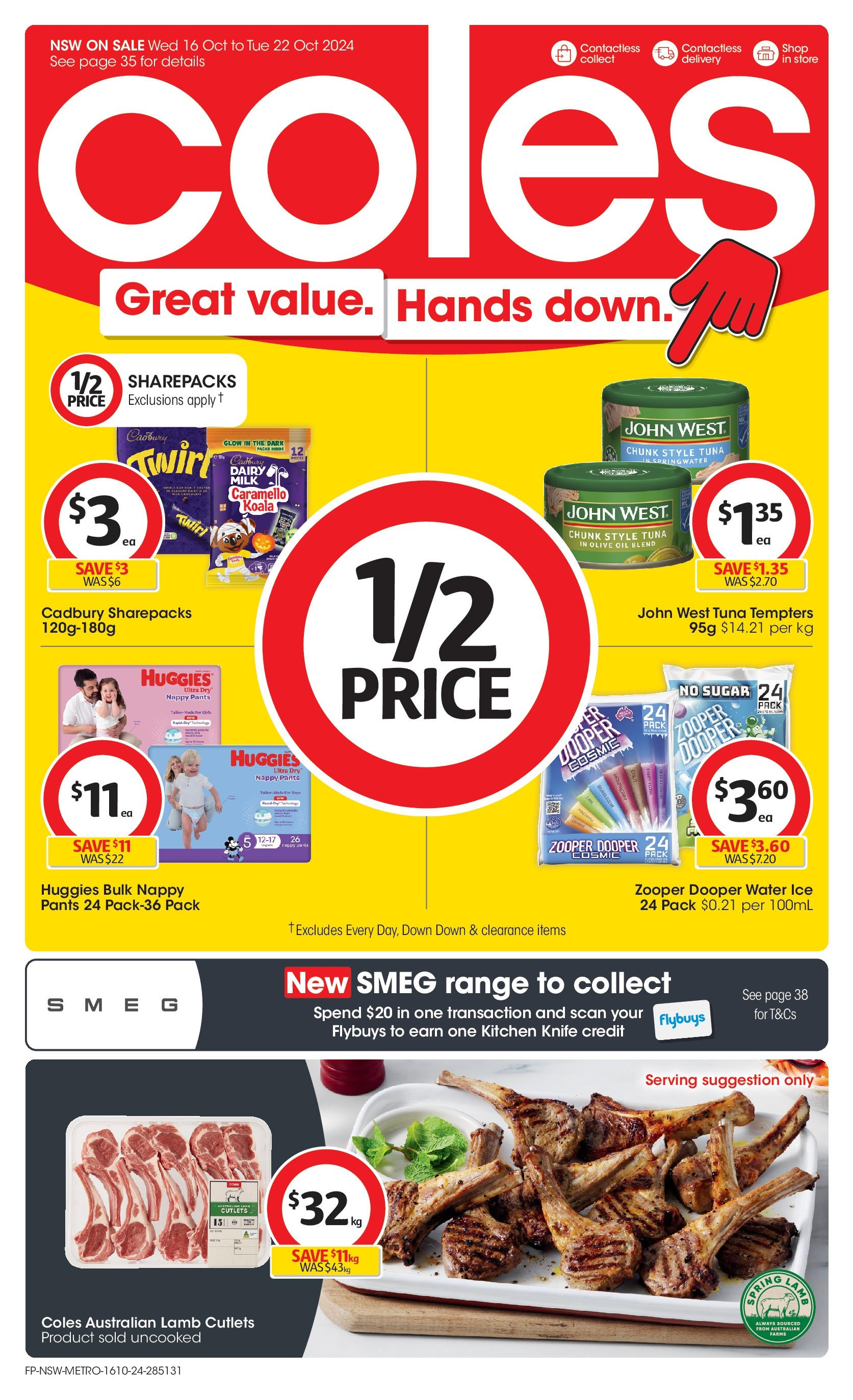 Coles catalogue valid from 16/10/2024 - page 1