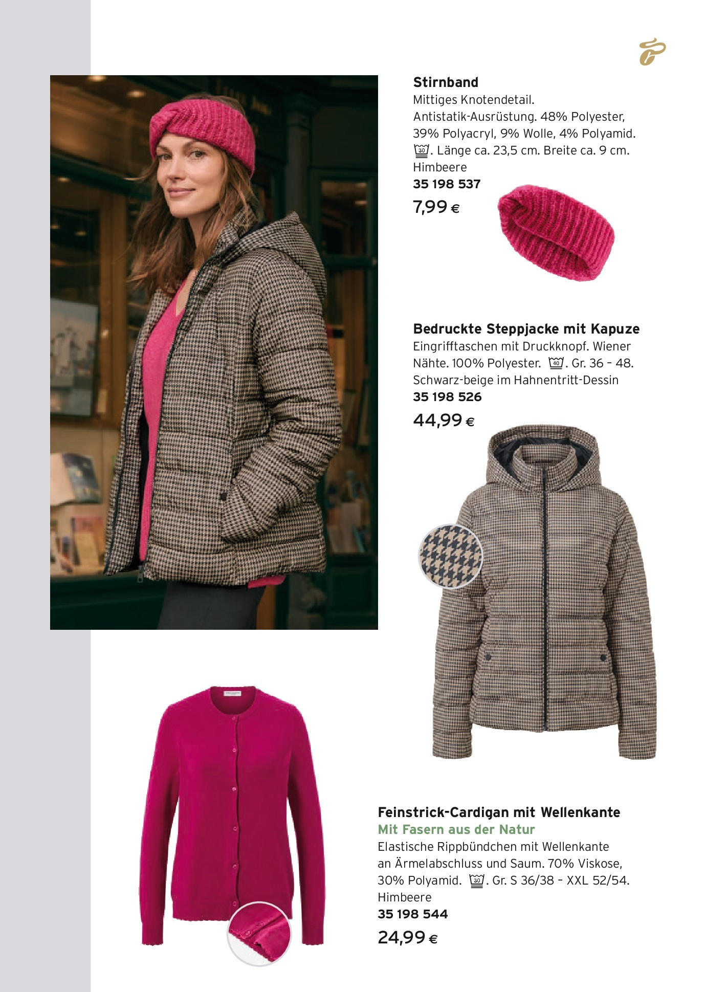 Tchibo Eduscho Magazin: Autumn & Winter Collection von 23.10.2024 - Aktuelle Angebote | Seite: 5 | Produkte: Himbeere