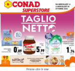 Conad Superstore Taglio netto - al 30.10.2024