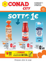 Conad City Sotto 1€ - al 29.10.2024