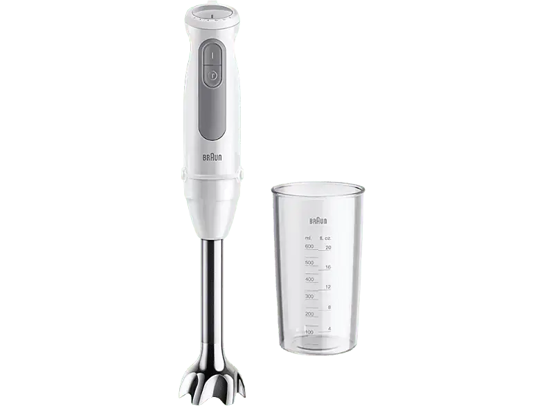 Braun MultiQuick 5 Stabmixer (Weiß, 1000 Watt)