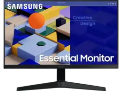 Samsung Essential Monitor LS27C310EAUXEN, FHD, 27 Zoll, 75Hz, 5ms, 250cd, IPS, Schwarz