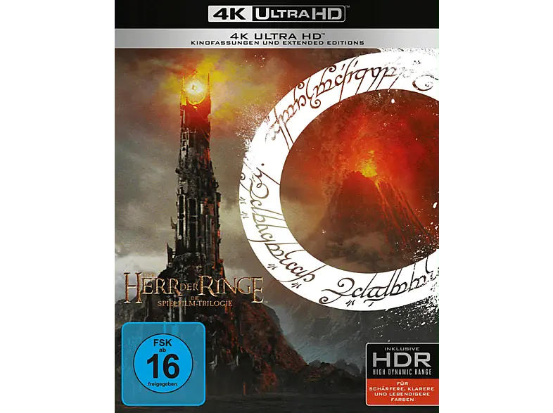 Der Herr der Ringe: Extended Edition Trilogie [4K Ultra HD Blu-ray]