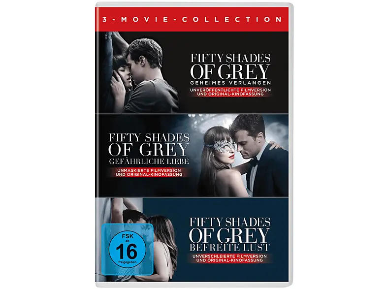 Fifty Shades of Grey 3-Movie Collection [DVD]