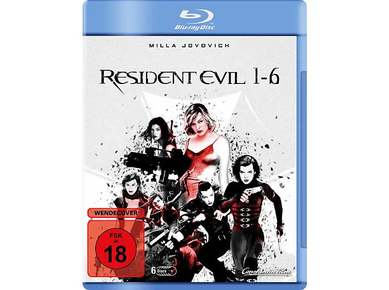 Resident Evil - 1-6 [Blu-ray]