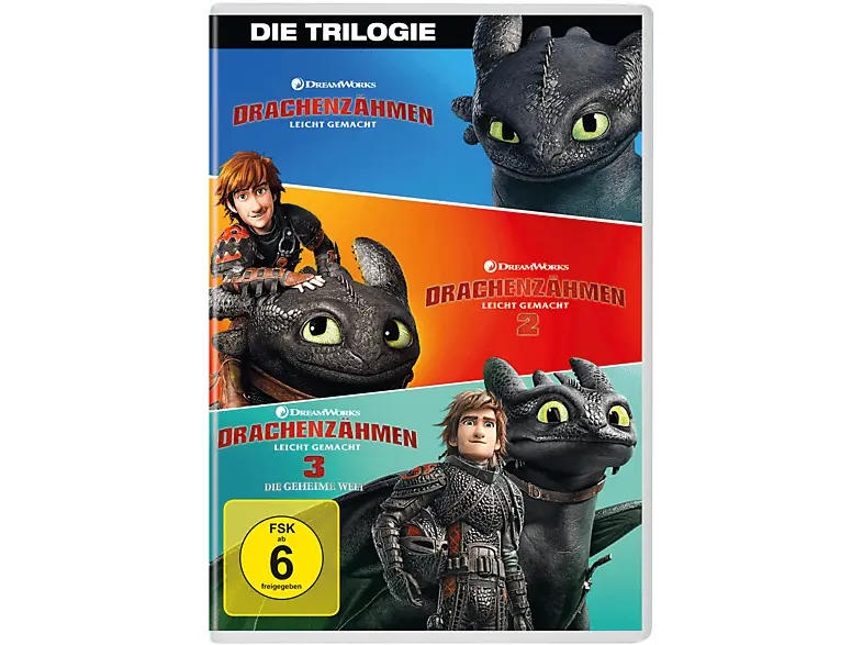 Drachenzähmen leicht gemacht - Die Trilogie [DVD]