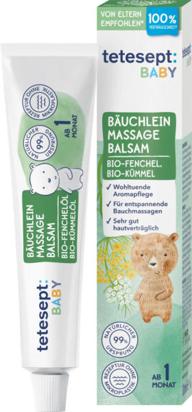 tetesept Baby Bäuchlein Massage Balsam