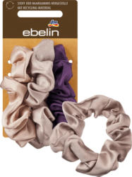 ebelin Scrunchies recyceltes Polyester Satin-Optik