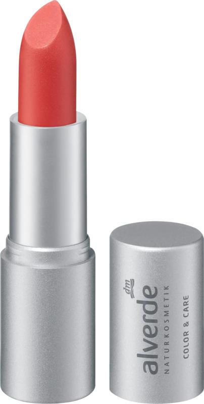 alverde NATURKOSMETIK Lippenstift Color & Care 46 Coral Red