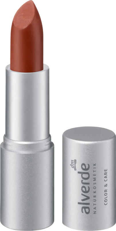 alverde NATURKOSMETIK Lippenstift Color & Care 47 Soft Brown