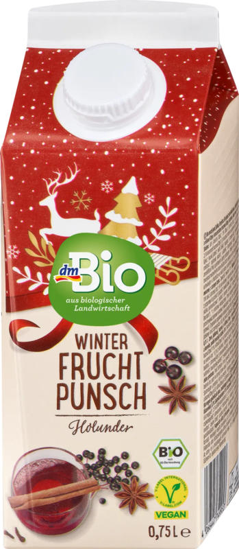 dmBio Winter Fruchtpunsch, Holunder