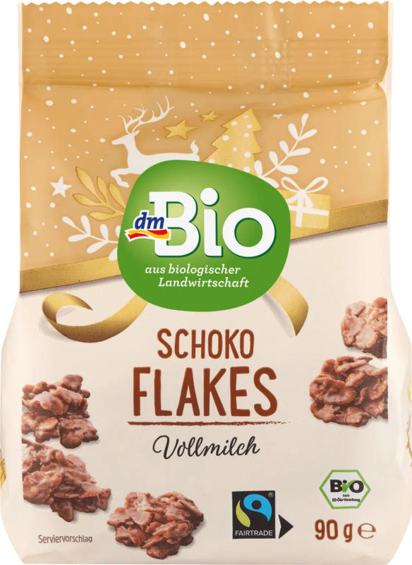 dmBio Schoko Flakes, Vollmilch