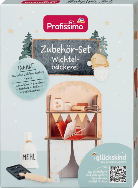 Profissimo Wichteltür Set 5 Wichtelbäckerei