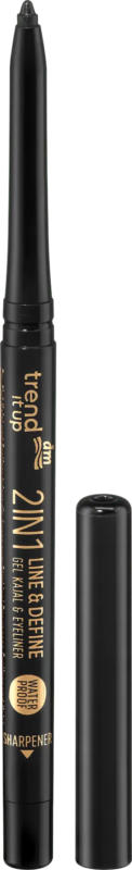 trend !t up Kajal & Eyeliner 2in1 Line & Define 010