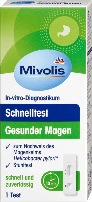 Mivolis Schnelltest Gesunder Magen, 1 Anwendung