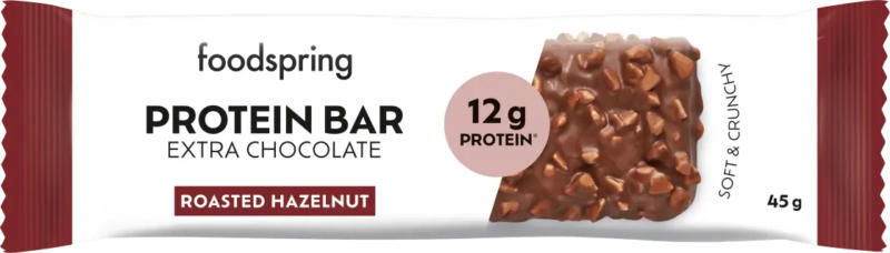 foodspring Proteinriegel Chocolate Roasted Hazelnut