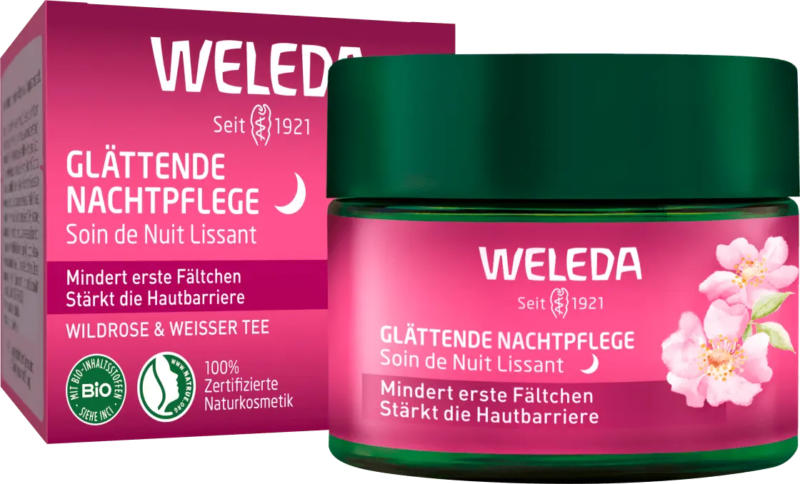 Weleda Gesichtscreme glättend Wildrose