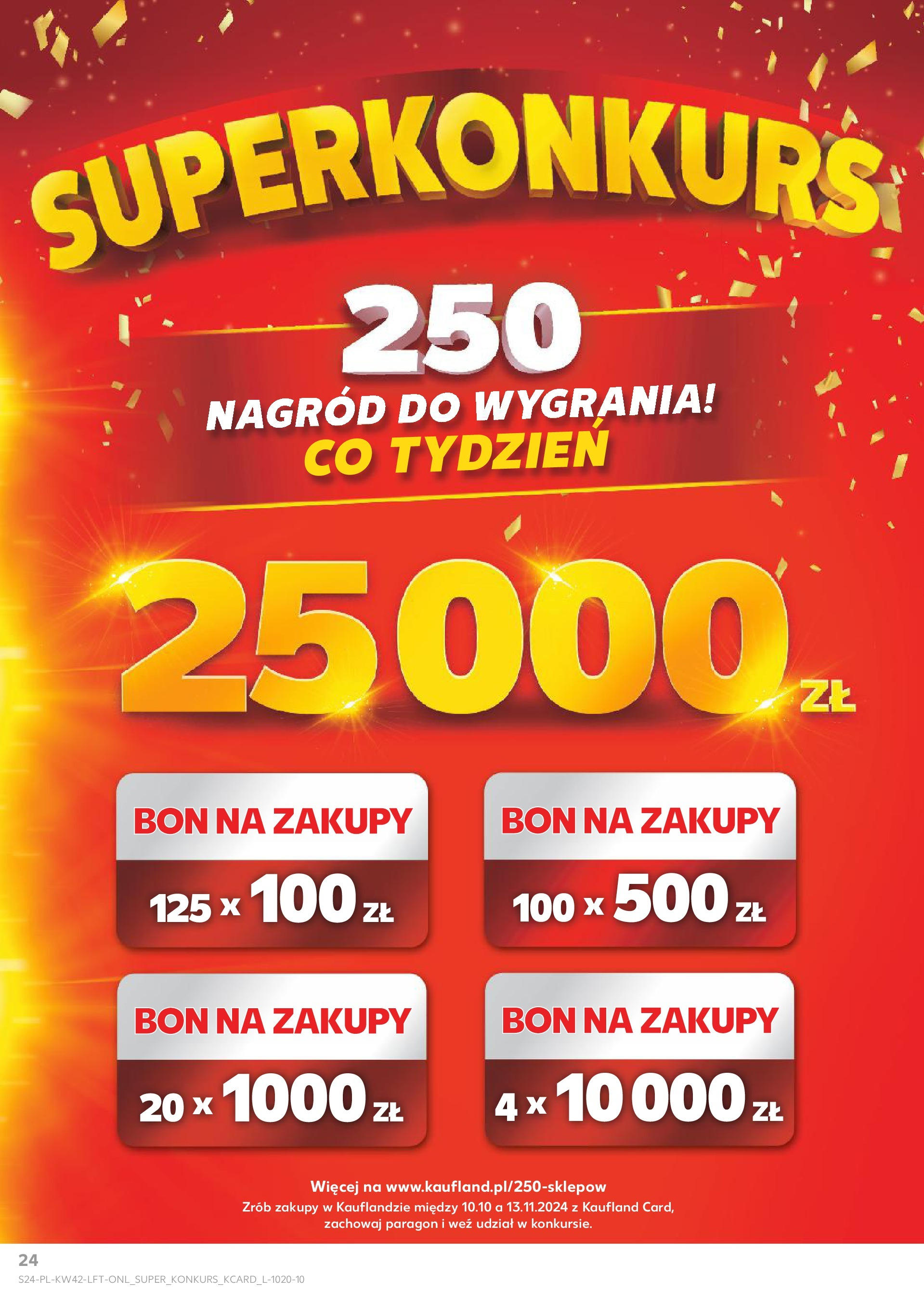 Kaufland gazetka od 17.10.2024 - od jutra PDF | Strona: 24