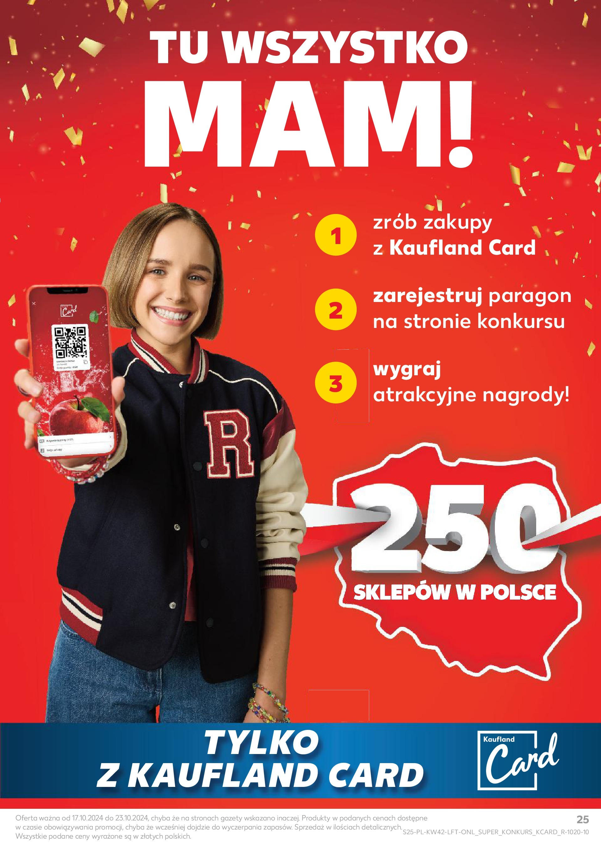 Kaufland gazetka od 17.10.2024 - od jutra PDF | Strona: 25