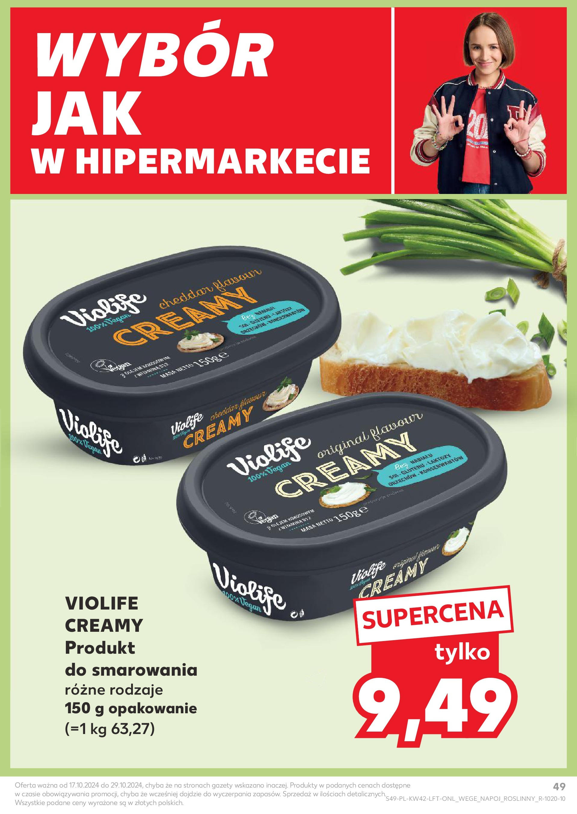 Kaufland gazetka od 17.10.2024 - od jutra PDF | Strona: 49 | Produkty: Barszcz, Zupa