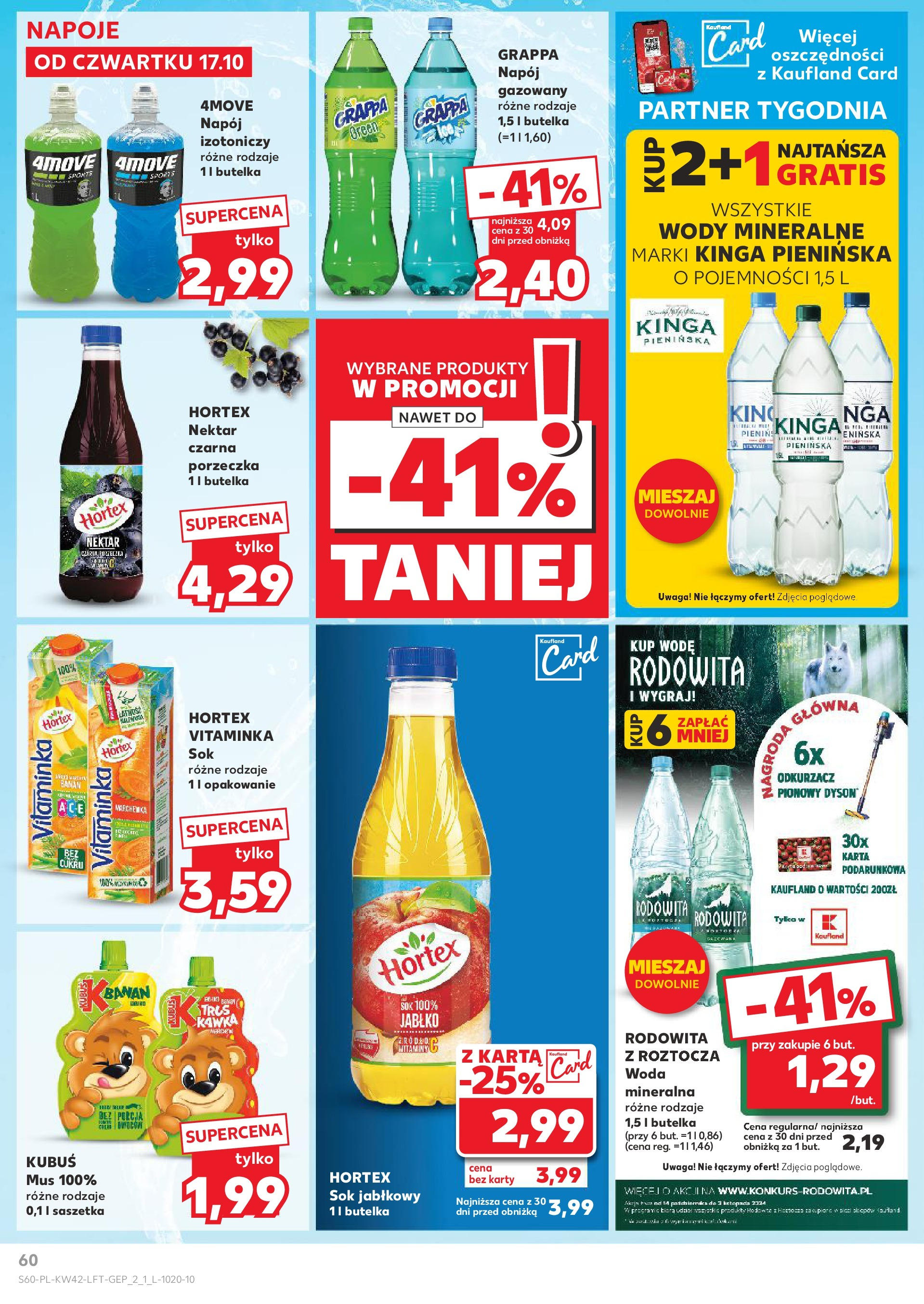 Kaufland gazetka od 17.10.2024 - od jutra PDF | Strona: 60 | Produkty: Karta, Perfumy, Dezodorant, Old spice