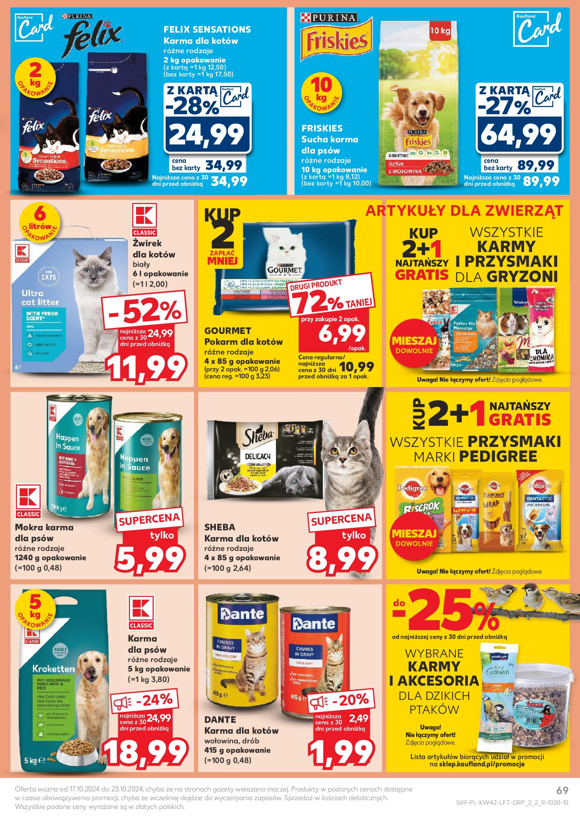 Kaufland gazetka od 17.10.2024 - od jutra PDF | Strona: 69 | Produkty: Galaretka, Szynka, Kawa