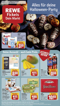 Rewe - Königswinter / Oberpleis, Dollendorfer Straße 2 - gültig ab dem 21.10.2024 | Seite: 20 | Produkte: Hahnchen, Maggi, Reis, Maggi 5 minuten terrine