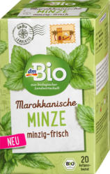 dmBio Kräutertee Marokkanische Minze (20 Beutel)