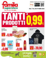 Famila Superstore Tanti prodotti a 0,99 Euro - al 30.10.2024