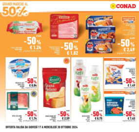 Grandi marche al 50%