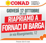 Conad Riapriamo a Fornaci di Barga - al 30.10.2024