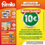 Famila Buoni sconto 10 euro - al 30.10.2024