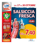 Lem SuperStore Salsiccia fresca - al 30.10.2024