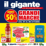 Il Gigante Grandi Marche Sconti fino al 50% - al 30.10.2024