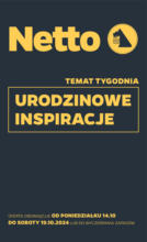 Najlepsze oferty i rabaty Netto – do 19.10.2024