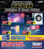 Trony Anticipa il Black friday - al 30.10.2024