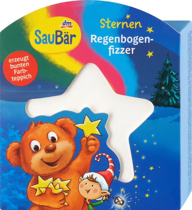 SauBär Regenbogenfizzer Stern 1 St