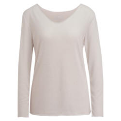 Damen Langarmshirt mit Glitzer-Details (Nur online)