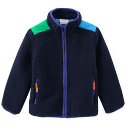 Jungen Teddyjacke mit bunten Details (Nur online)