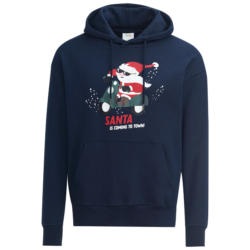 Herren Weihnachtssweatshirt mit Print (Nur online)