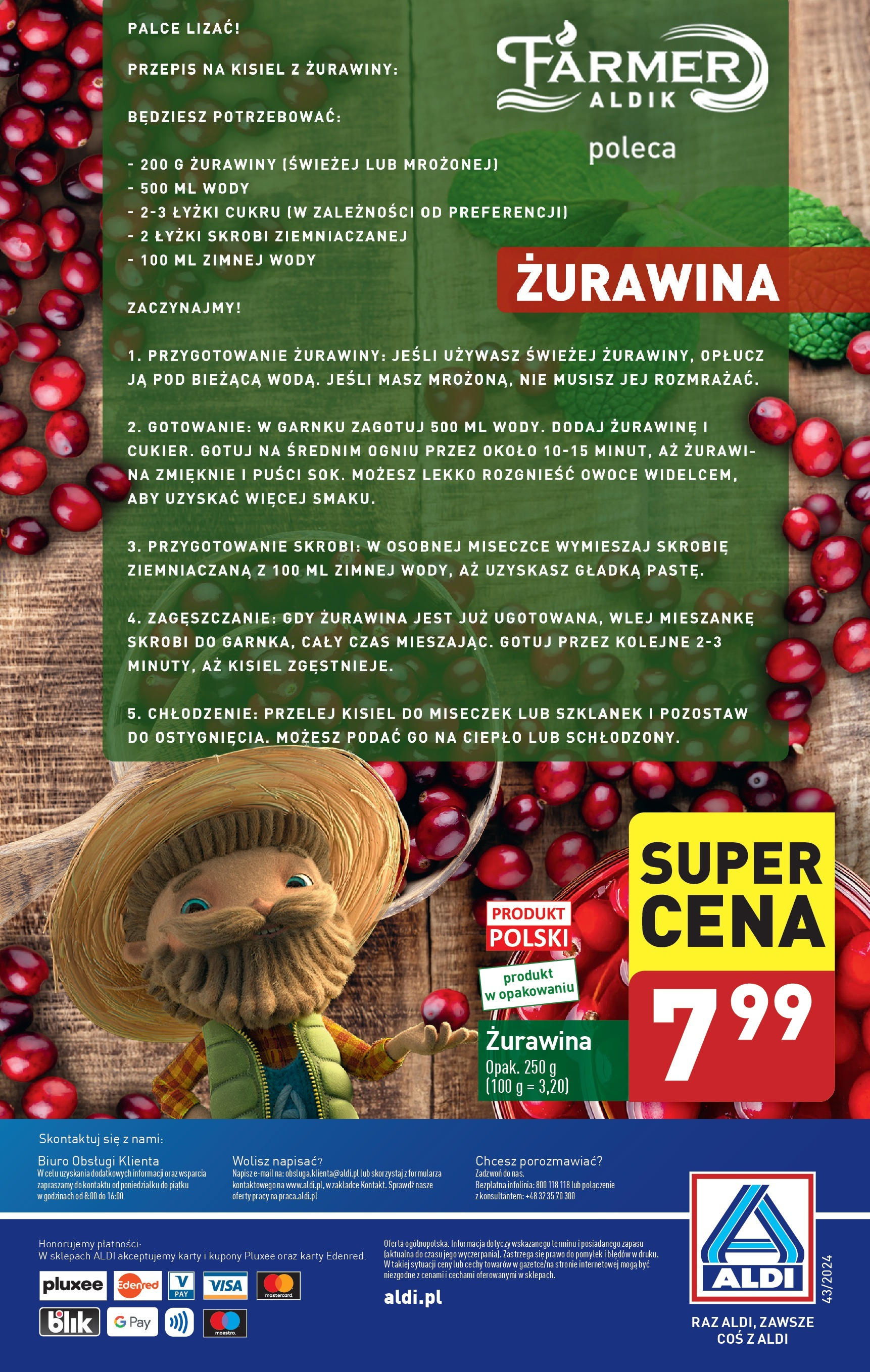 Aldi Gazetka - Farmer od 21.10.2024 - Ulotka PDF, promocje | Strona: 6