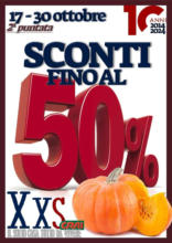 Sconti fino al 50%