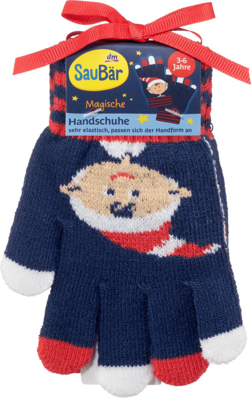 SauBär Magische Handschuhe 3-6 Jahre