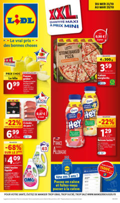 OFFERS - Prévisualisation de OFFERS - L'hiver approche ! Cette semaine, retrouvez des produits réconfortants, toujours à prix Lidl valide à partir de 22.10.2024