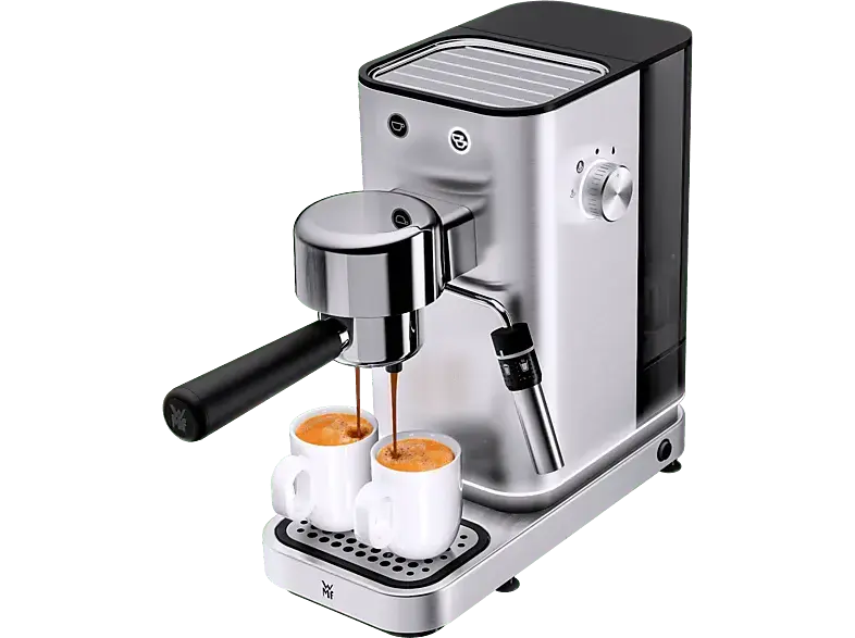 WMF Lumero Espressomaschine (Silber, 1350 Watt, 15 bar)