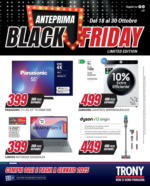 Trony Anteprima Black friday - al 30.10.2024