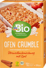 dm-drogerie markt dmBio Backmischung Ofen Crumble Zimt, vegan - bis 15.01.2025