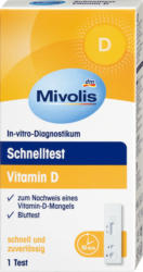 Mivolis Schnelltest Vitamin D, 1 Anwendung